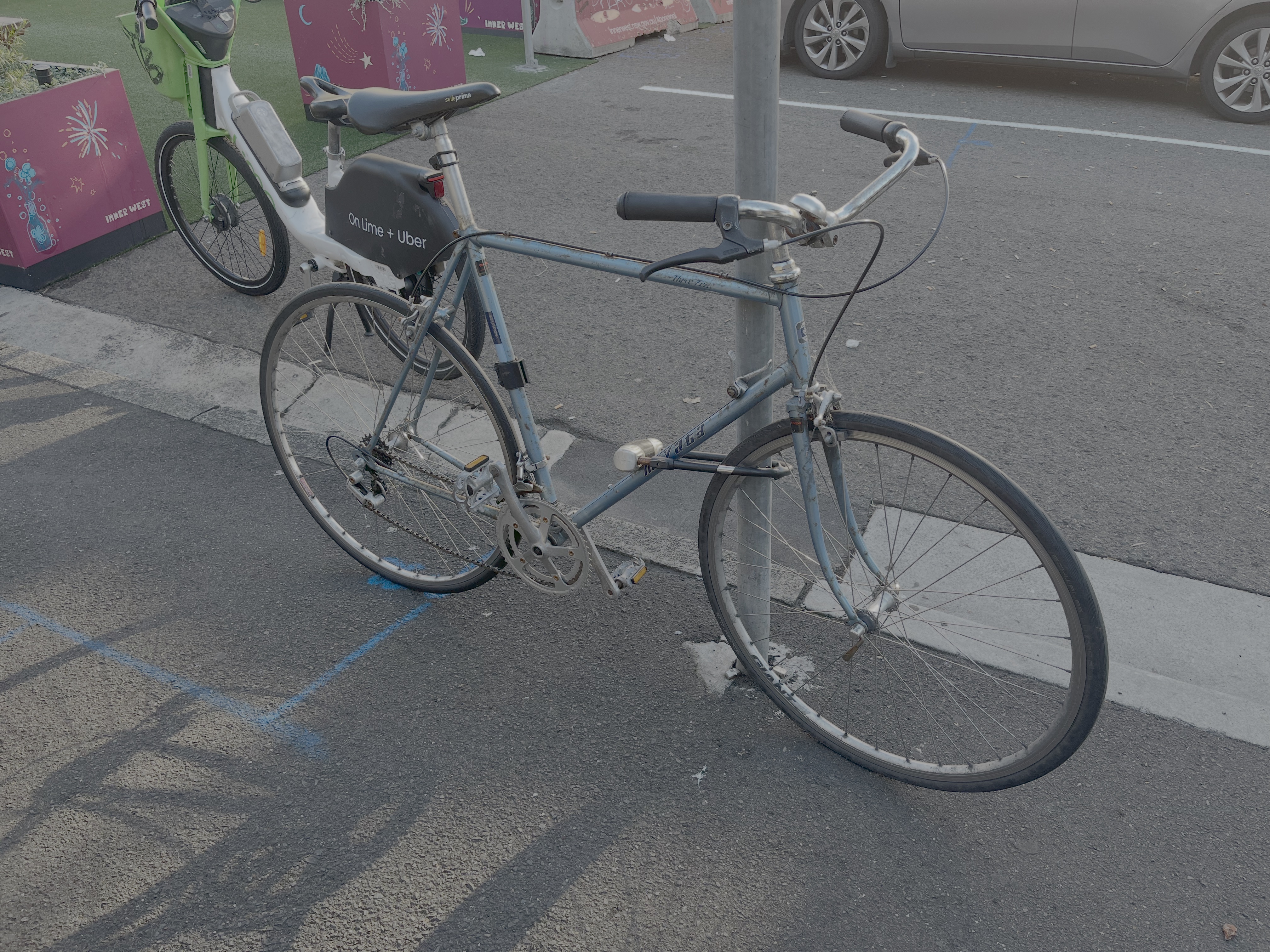 Baby Blue bike in Enmore
