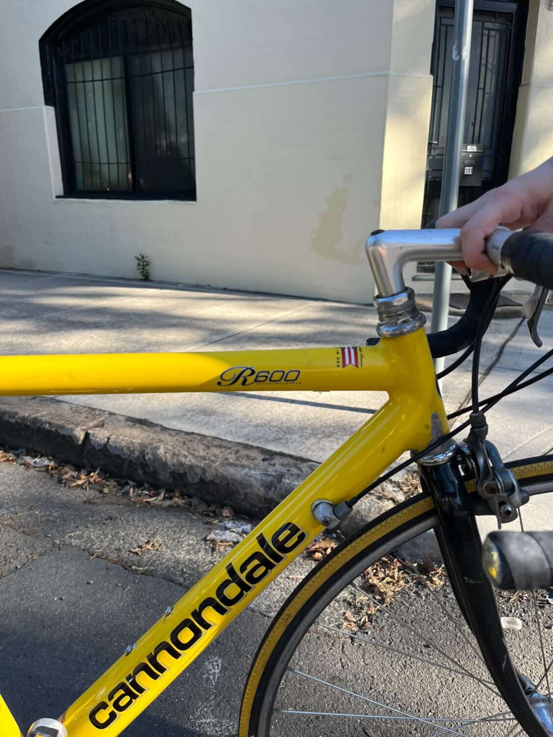 Yellow Cannondale